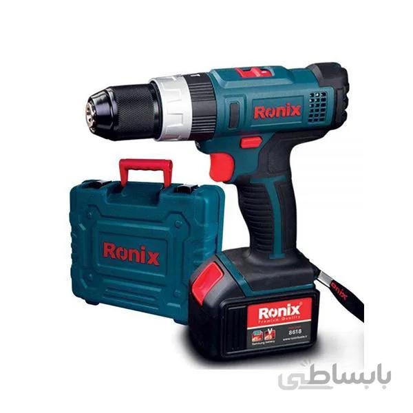 دریل شارژی مارک رونیکس مدل ۸۶۱۸