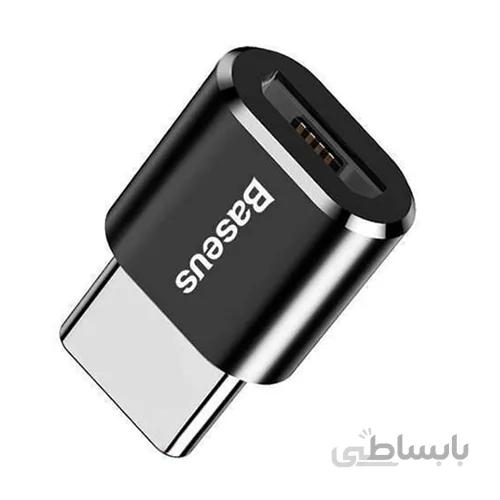 تبدیل Micro به Type C بیسوس Baseus Micro To Type-C Adapter Converter CAMOTG-01
