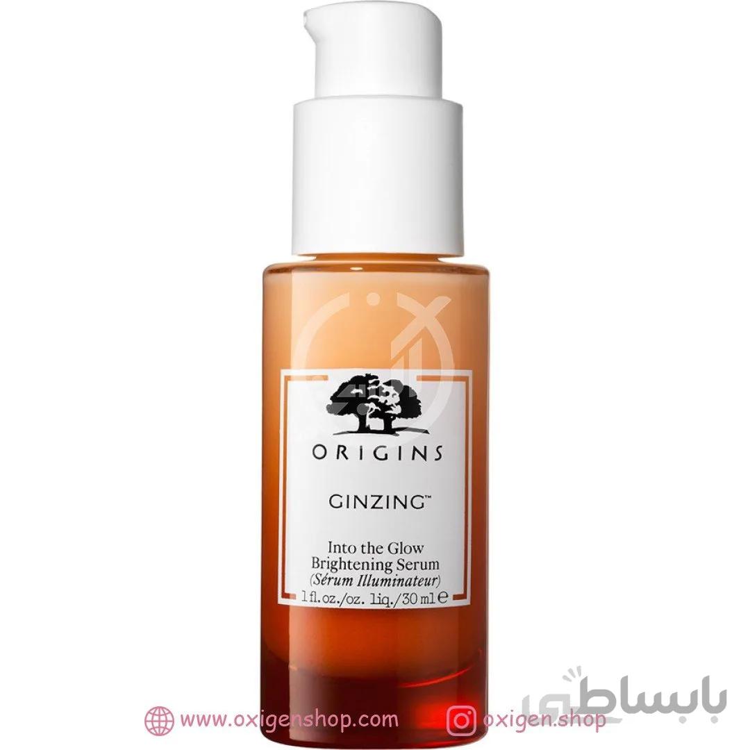 سرم روشن کننده پوست اورجینز ا Origins Ginzing Into The Glow Brightening Serum Refill