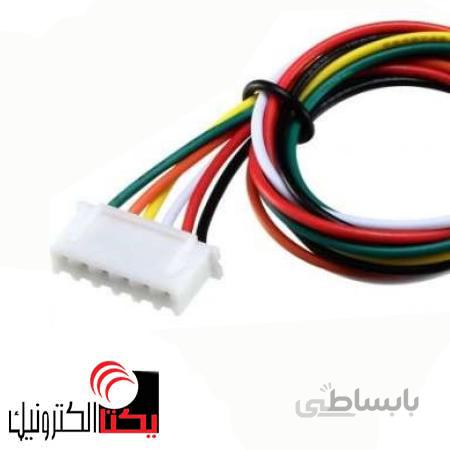 کانکتورXH مادگی 6پین سیم دار ( دزدگیری )