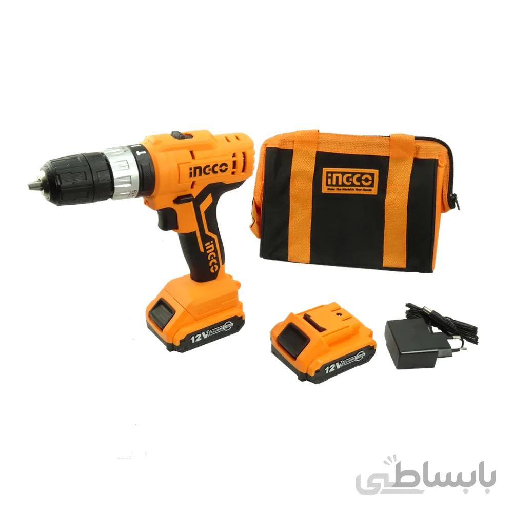 دریل پیچ گوشتی شارژی چکشی 12 ولت اینکو مدل CIDLI1222