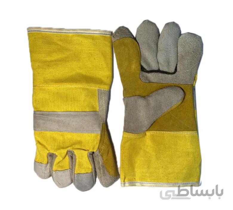 دستکش مهندسي کف دوبل طرح استنلي