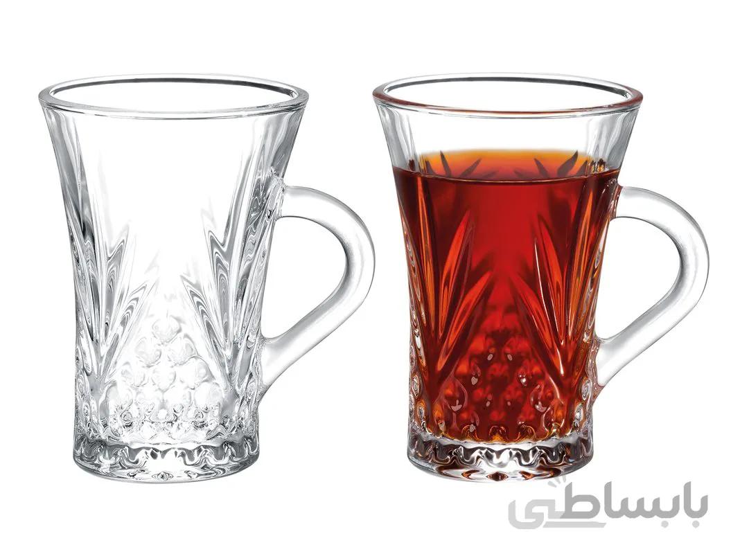 استکان مدل Felecia بسته 4 عددی مادام کوکو