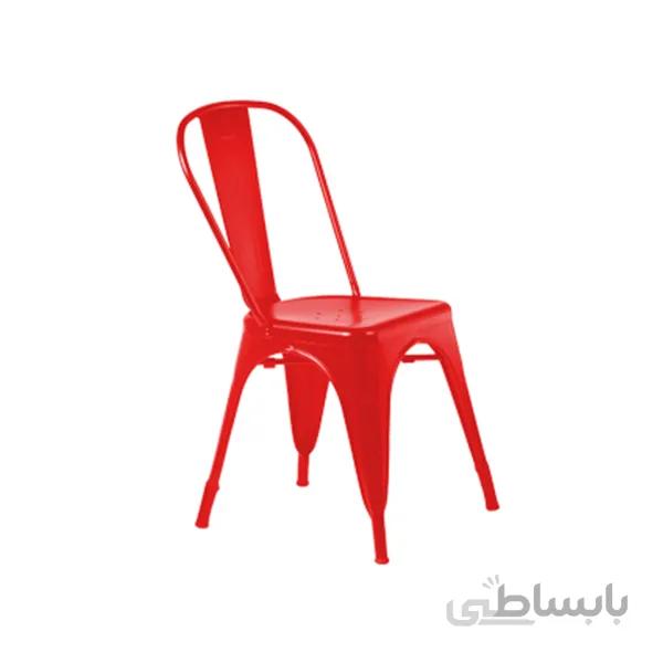 صندلی بدون دسته فلزی نظری مدل Tolix