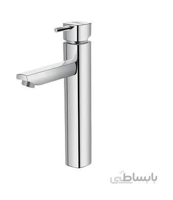 شیر روشویی پایه بلند شودر مدل یونیک مشکی طلایی ا Shouder