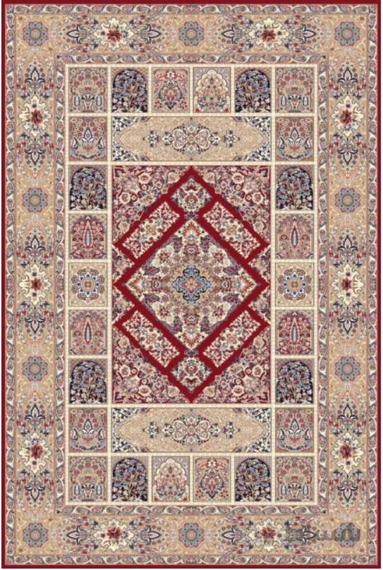 فرش ستاره کویر یزد کلکسیون شاه عباسی طرح X-070-1751