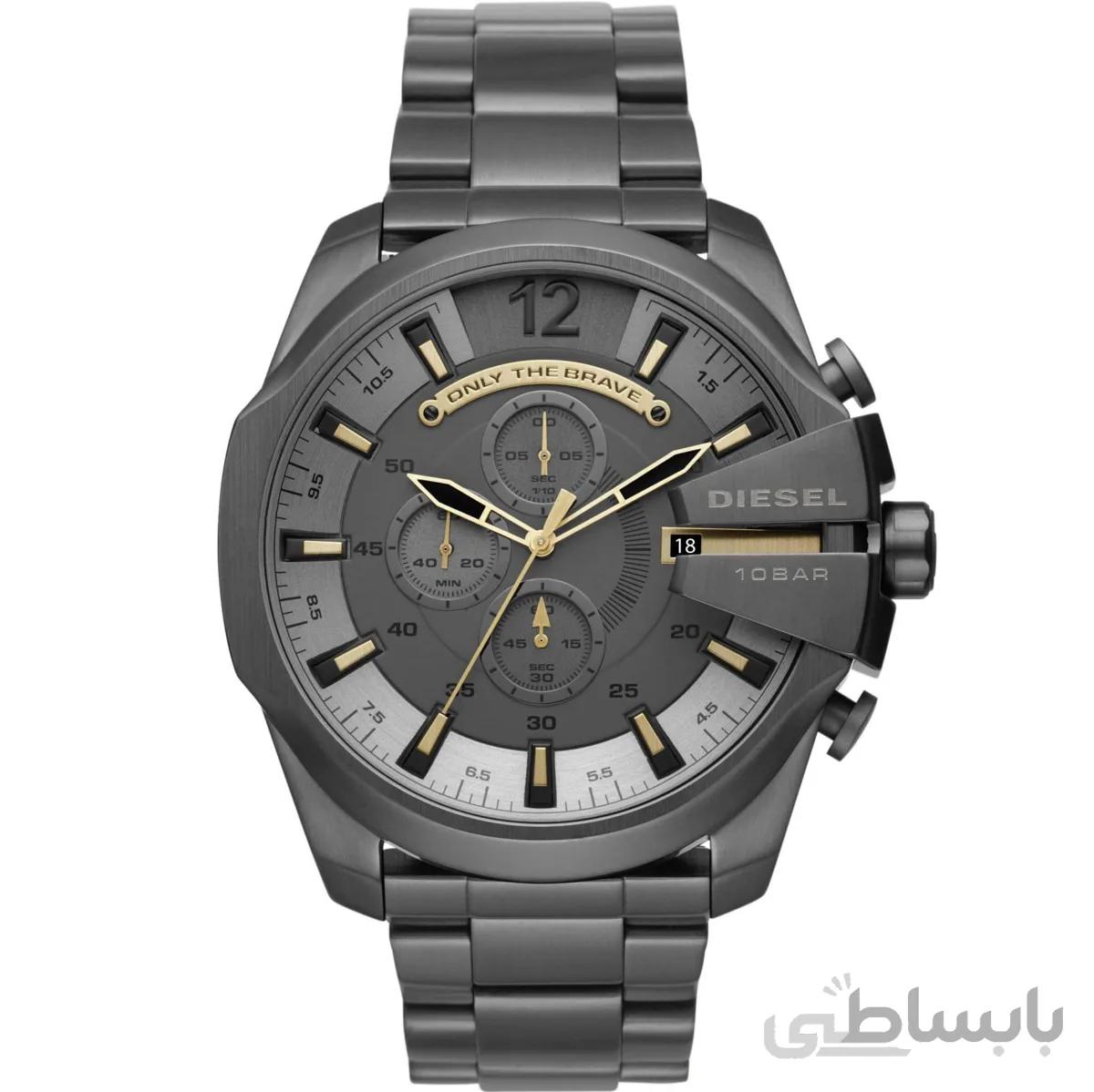 ساعت مچی مردانه دیزل مدل DIESEL MEGA CHIEF GMT