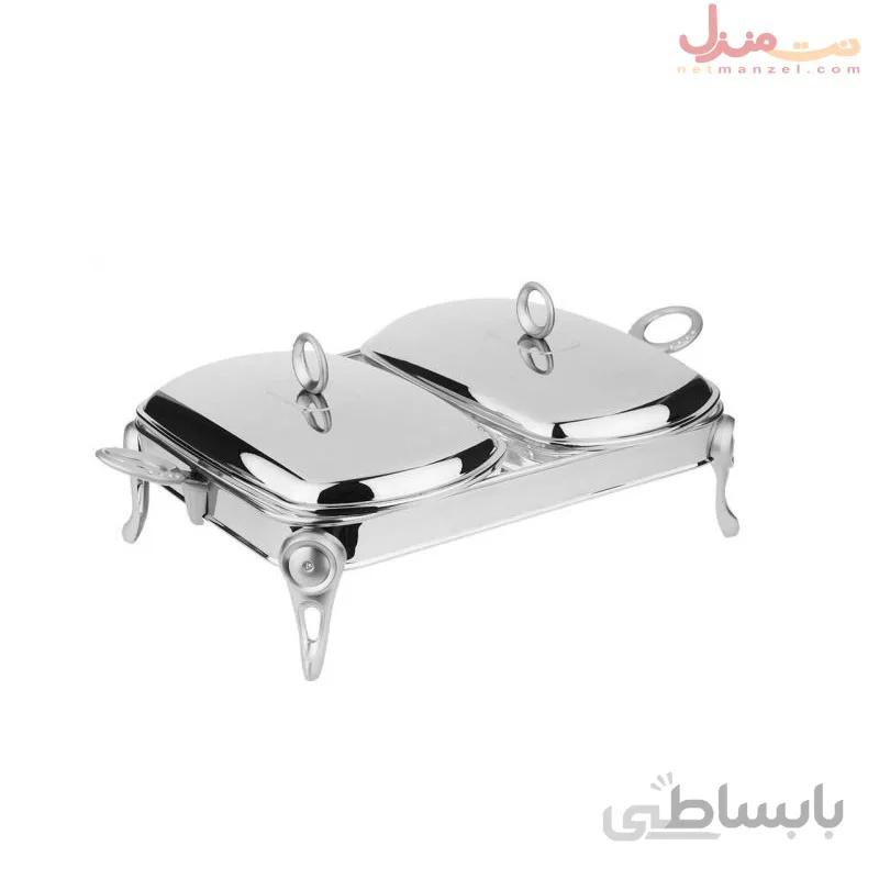 سوفله خوری دو خانه ی نگین دار یونیک