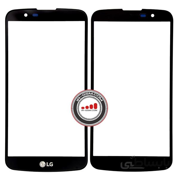 گلس تعمیراتی مشکی ال جی GLASS LG k430 K10 2016