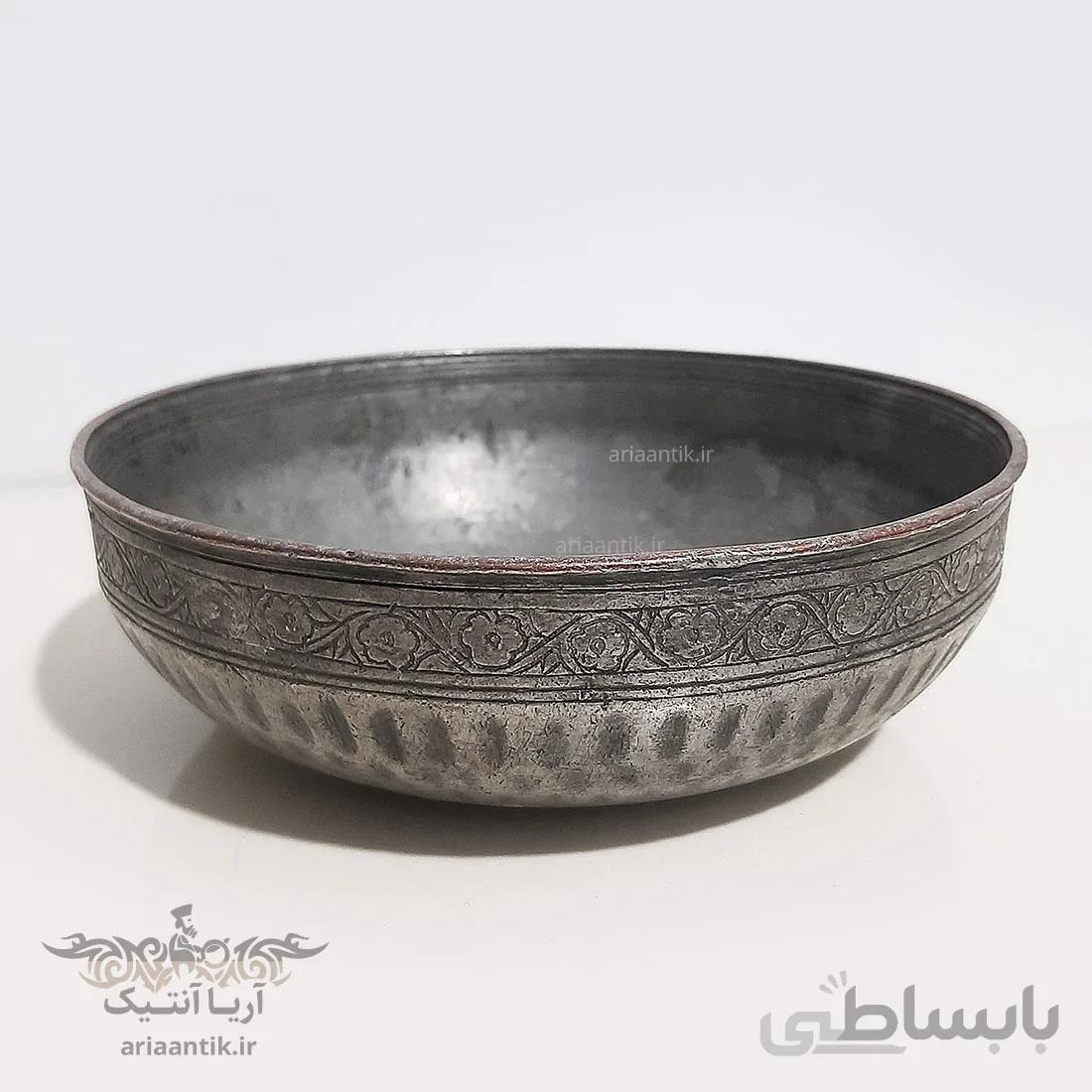 کاسه پرشالس قاجاری