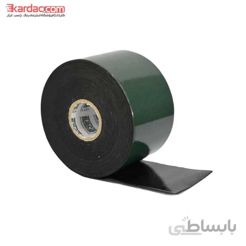 چسب دوطرفه 5 سانت مشکی فومی طول 5 متر ا two side foam roll glue