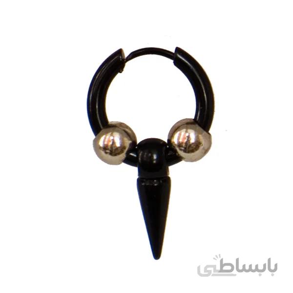 پیرسینگ گوش مشکی کد p23