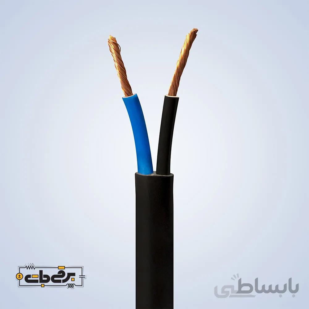 کابل افشان 2 در 2.5 برند مازندران