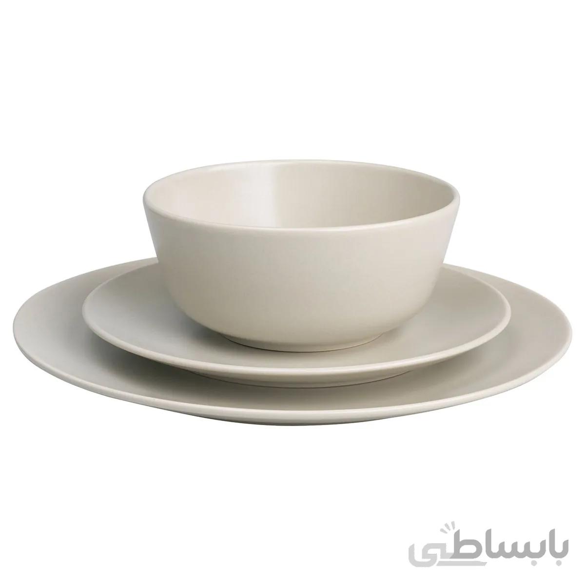 سرویس غذاخوری 18 پارچه ایکیا مدل DINERA ا Ikea DINERA 18 Pieces Dinnerware Set