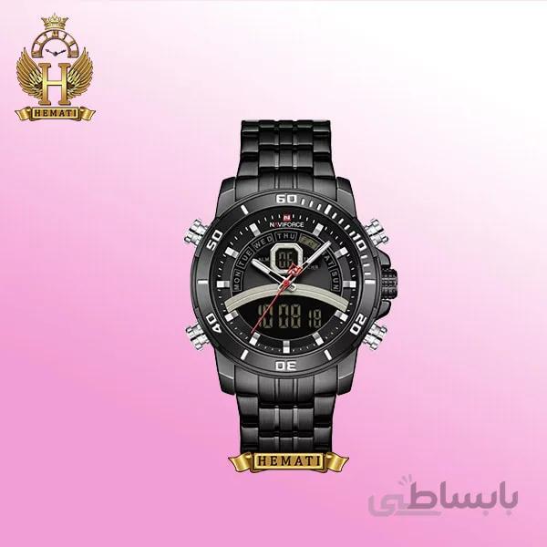 ساعت مچی مردانه نیوی فورس Naviforce NF9181M مشکی