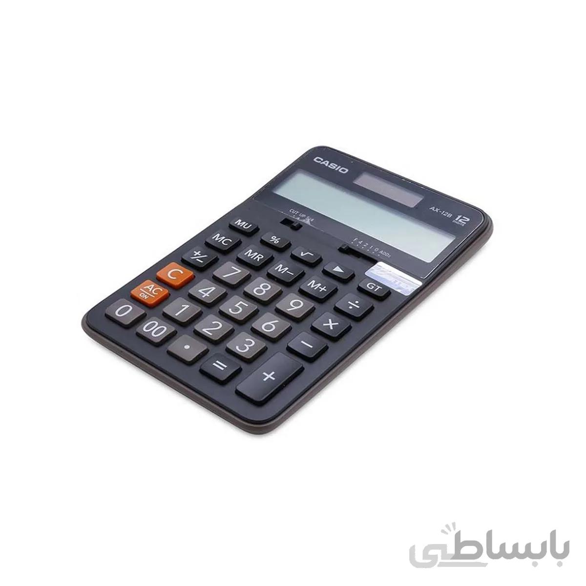 ماشین حساب کاسیو مدل AX-12B