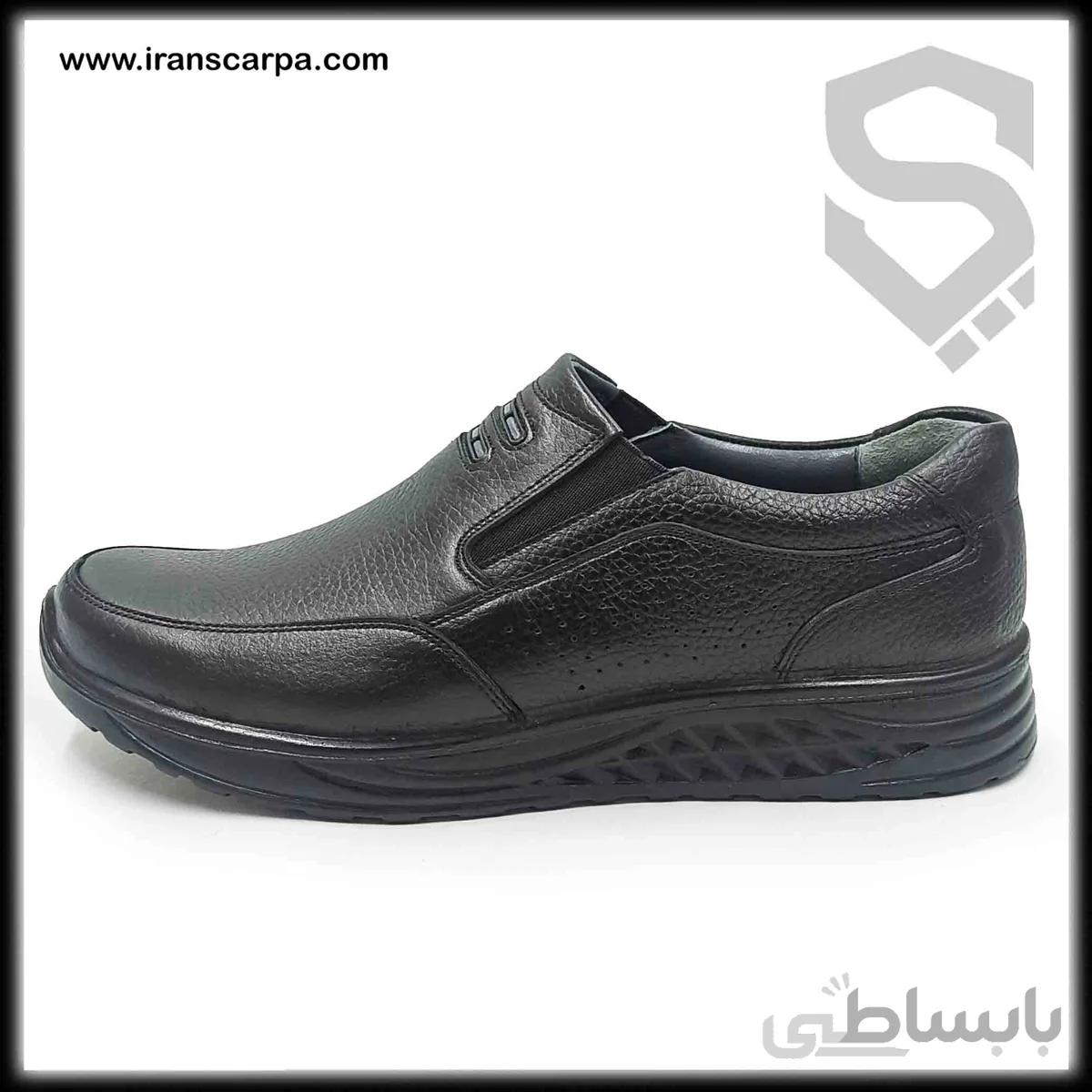 کفش چرم مردانه مدل رولینک / فورکس
