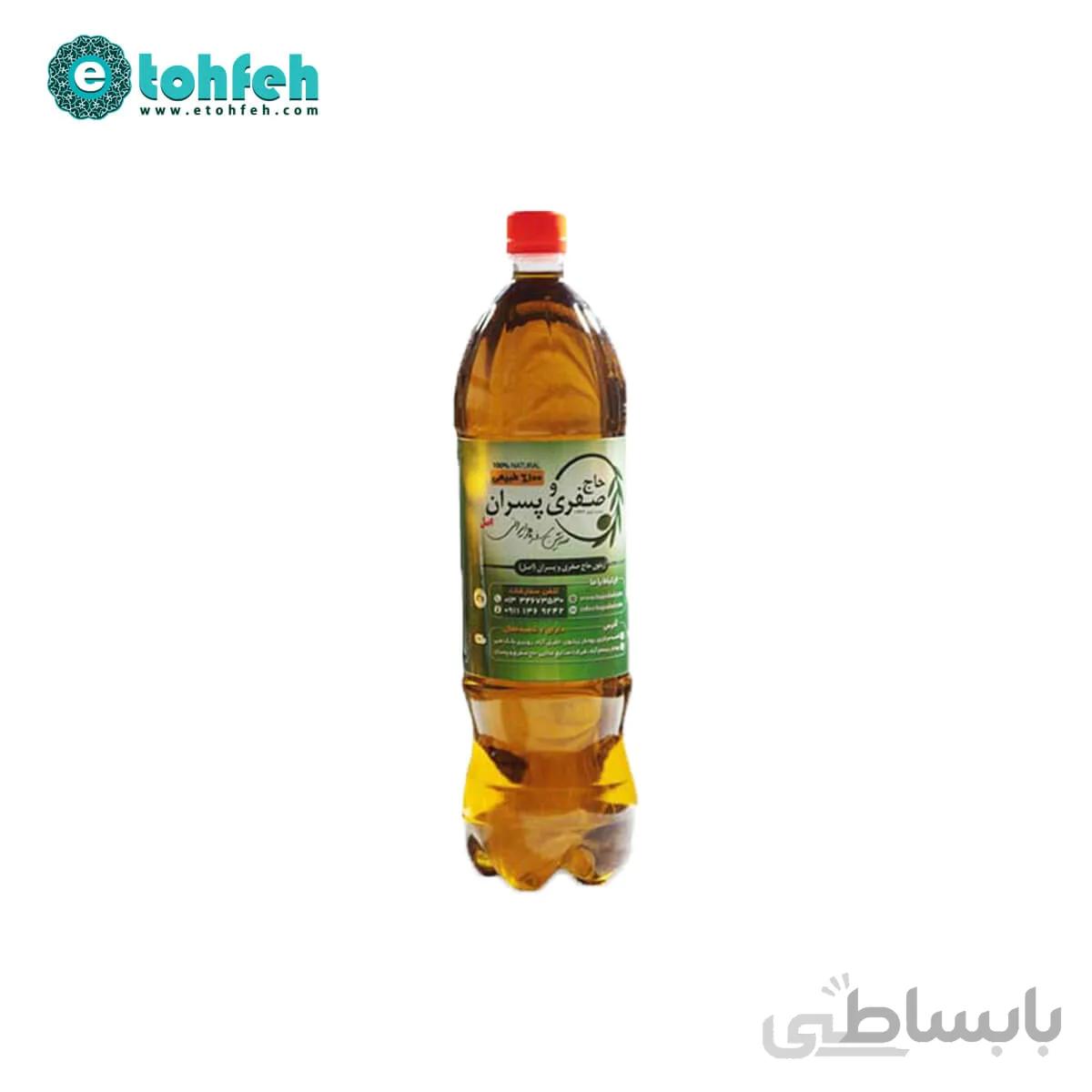 روغن زیتون یک و نیم لیتری بکر (بودار)