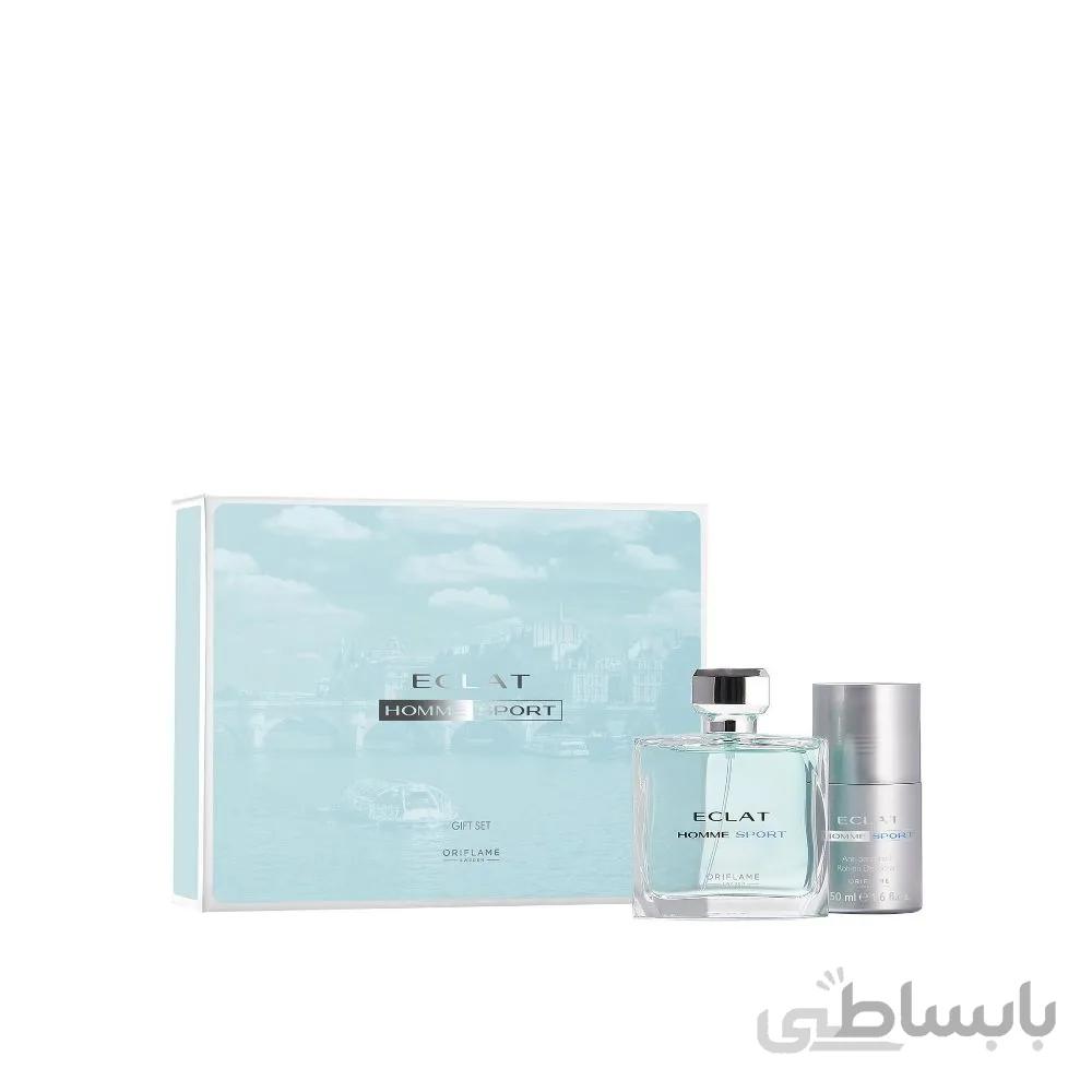ست هدیه ادوتویلت و مام مردانه اکلت هوم اسپرت ا Eclat Homme Sport gift set