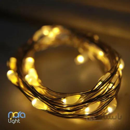 ریسه مفتولی 2 متری آفتابی باطری خور