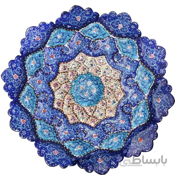 بشقاب میناکاری 20 سانتی متری کد MB 20