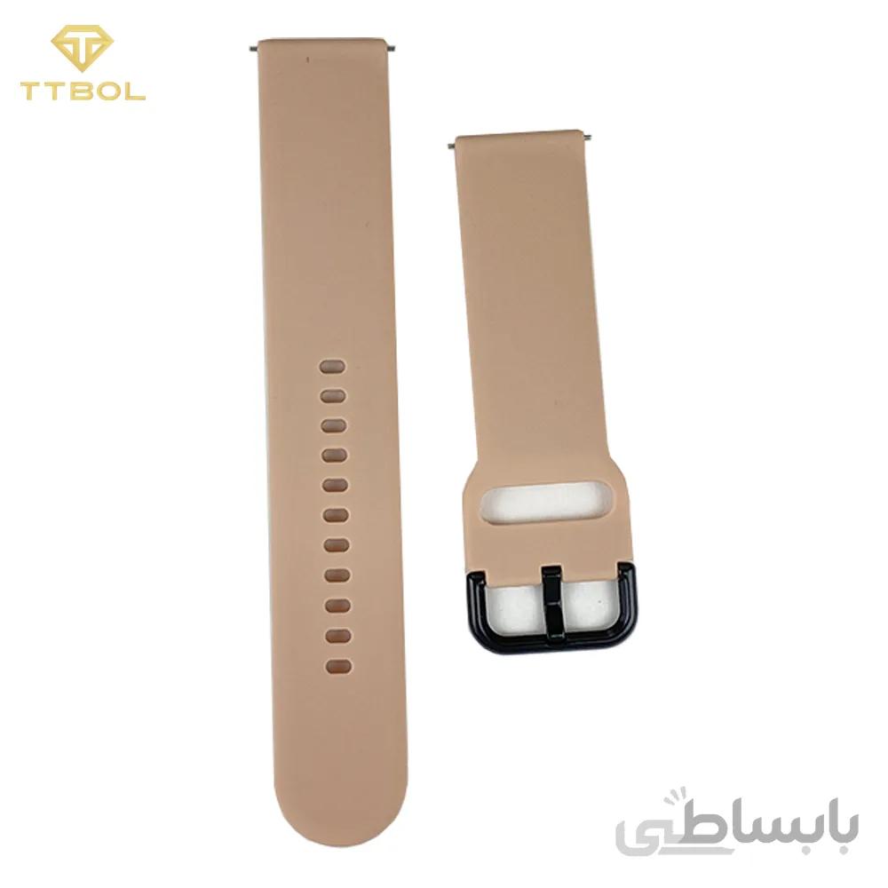 بند سیلیکونی ساعت هوشمند سایز 22 کد 53
