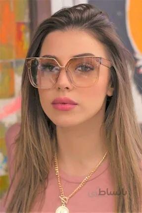 عینک دودی زنانه طرح جدید برند Zzla رنگ قهوه ای کد ty123512970