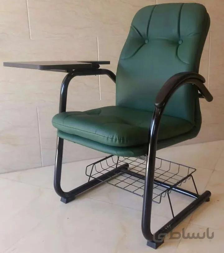 صندلی دانشجویی چرمی