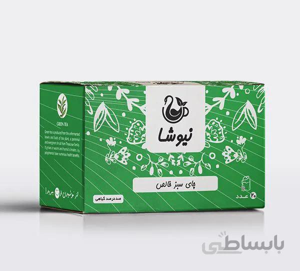 چای سبز کیسه ای نیوشا