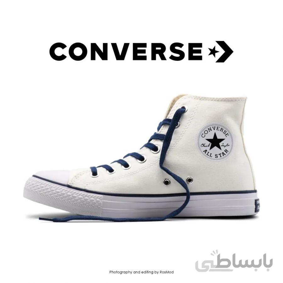 کتانی کانورس آل استار – Converse Allstar 100 Beige White