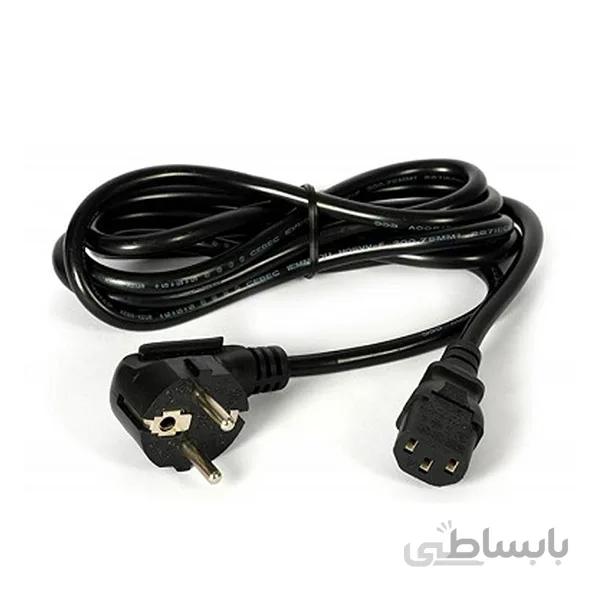 کابل برق کامپیوتر دی نت 16 آمپر (ماینر) طول 1.5 متر ا D-net PC Power Cable 1.5M