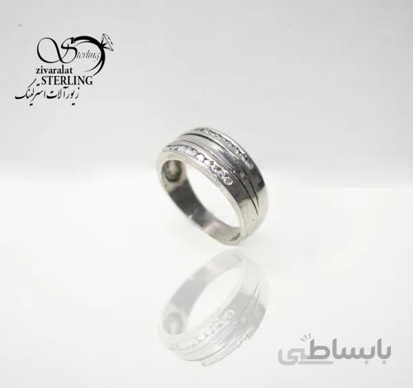 حلقه نقره کد 5384