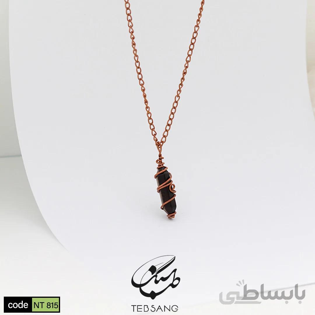 گردنبند زنانه سنگ چشم ببر NT-815