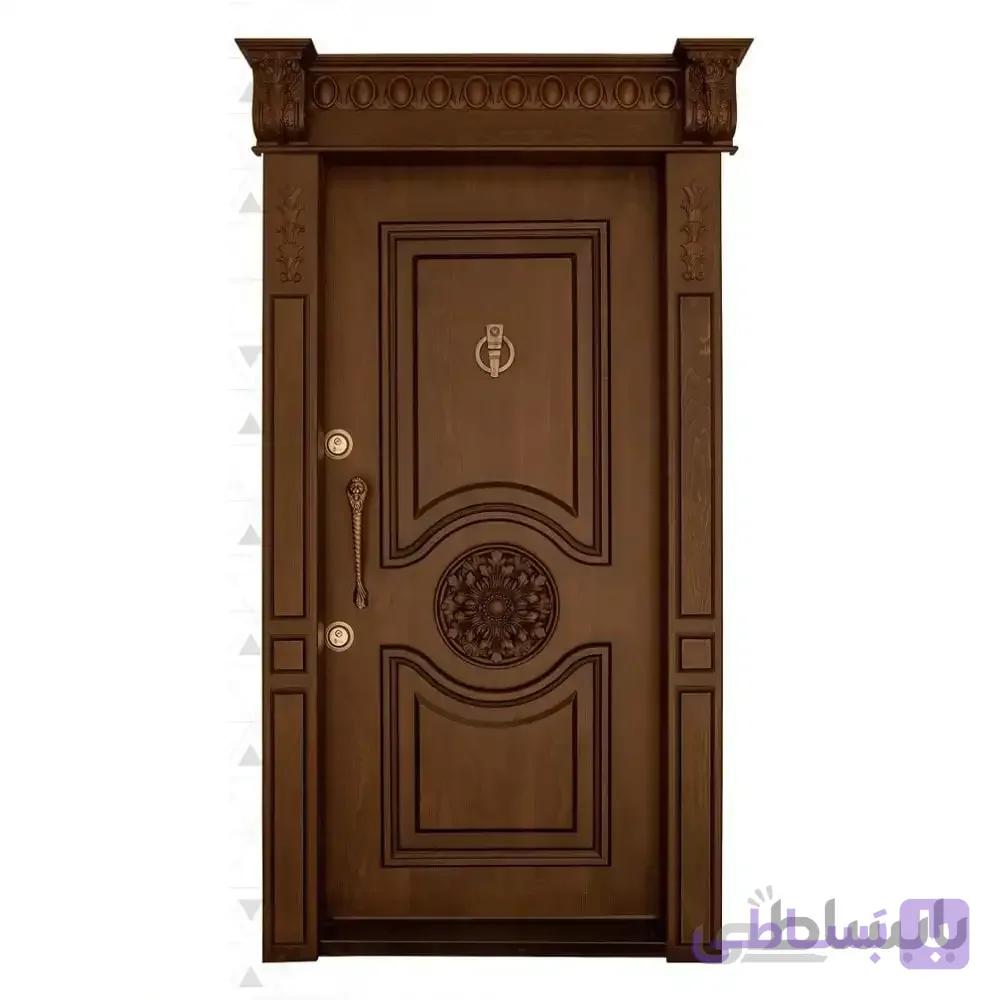 درب ضد سرقت لوکس روکش گردو کد ۱۰۶