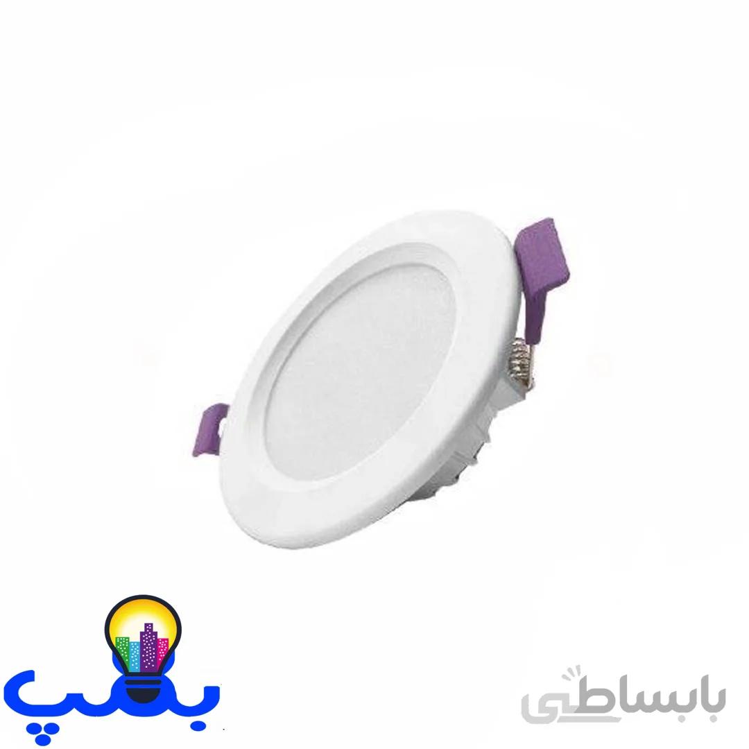 چراغ سقفی دیپلاست گرد دو توکار 11وات EDC