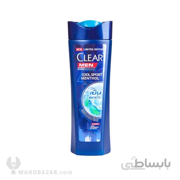 شامپو کلیر مردانه Cool Sport Menthol : حجم 320 میلی لیتر