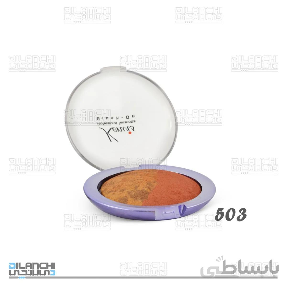 رژگونه تراکوتا کنویس شماره k503
