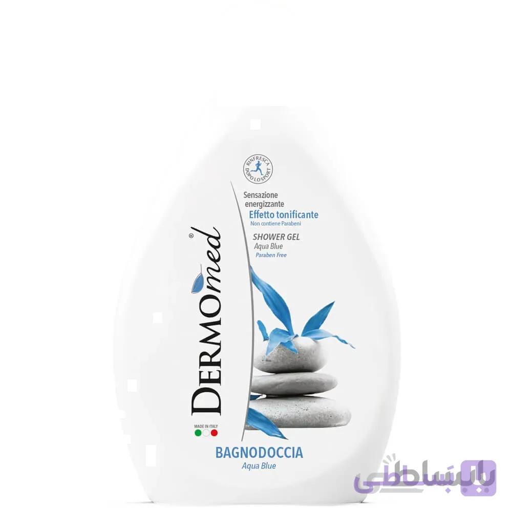 شامپو بدن درمومد با رایحه AQUA BLUE حجم 1 لیتری کد 330364