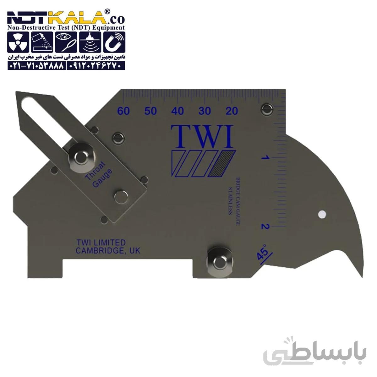 گیج جوش کمبریج گیج cambrige gauge twi
