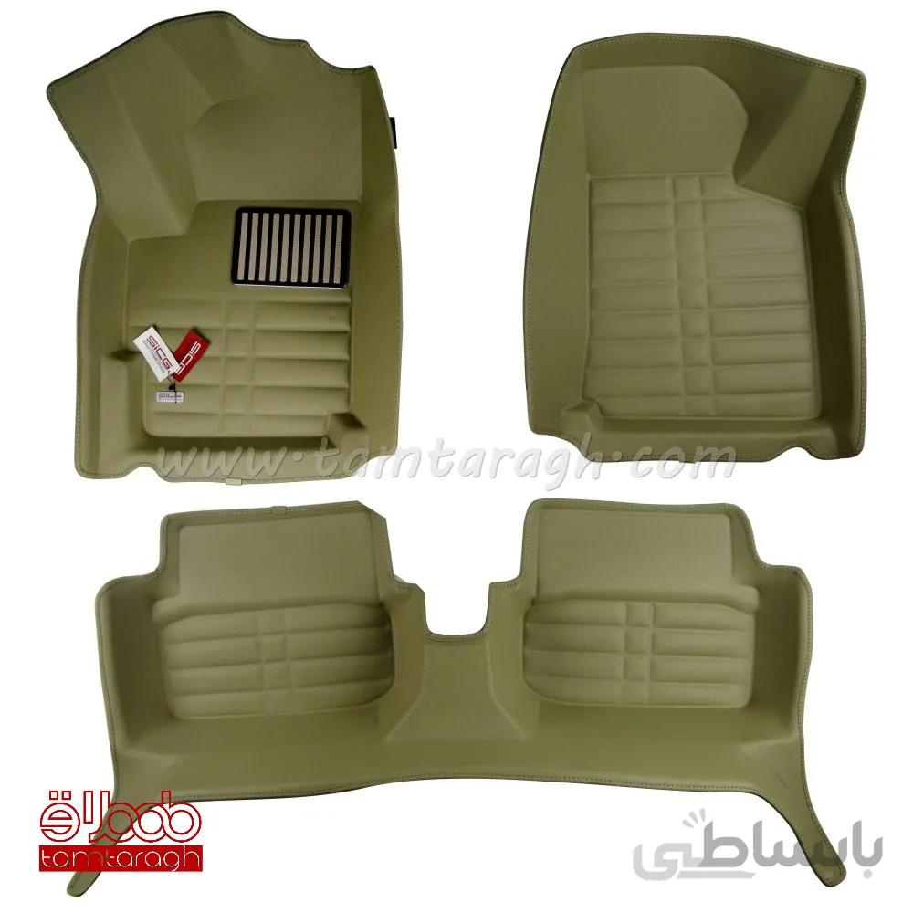 کفپوش سه بعدی فابریکی برلیانس 320-330 و کراس - چرم پوست ماری