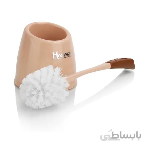 فرچه توالت شوی دورنگ هوم کت طوسی