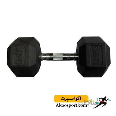 وزنه 6 ضلعی رکورد 12 و نیم کیلوگرم دو عدد