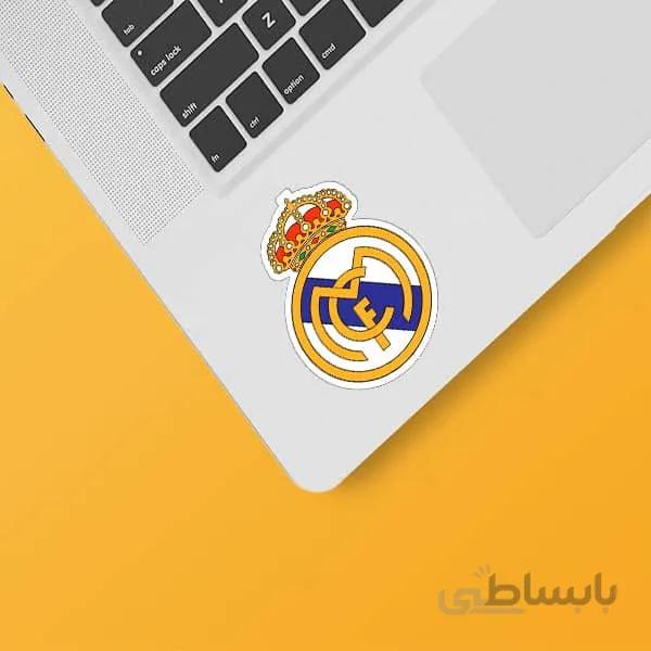 استیکر لپ تاپ طرح RealMadrid کد ۰۱