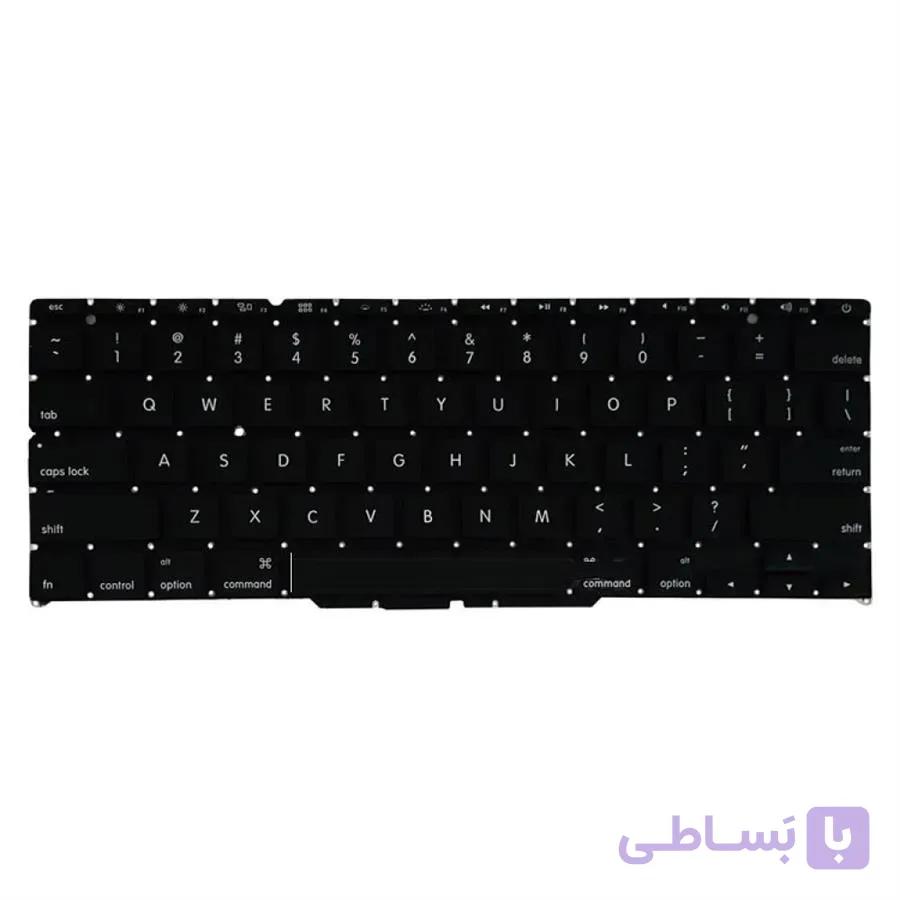 کیبورد لپ تاپ اپل 1370 Small مشکی اینتر کوچک