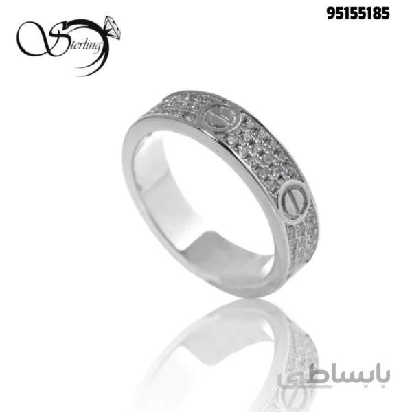 انگشتر نقره زنانه کد:۱۹۲۹