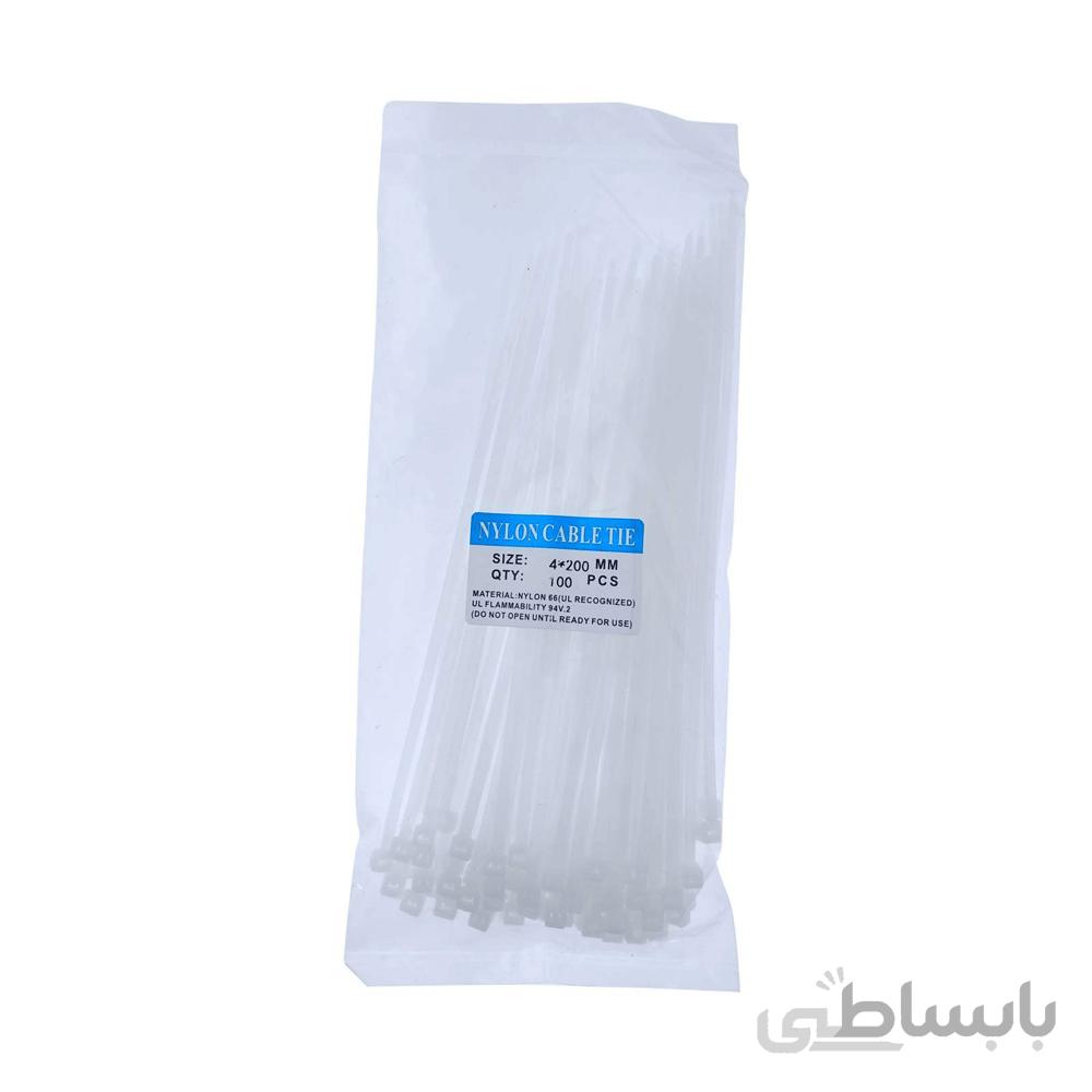 بست کمربندی 10 سانتی متری بسته 100 عددی ا cm belt clip, 100 pieces10