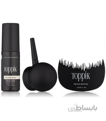 بسته لوازم تکمیلی پودر پرپشت کننده مو تاپیک TOPPIK Hair Perfecting Tool Kit