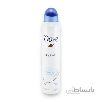 اسپری بدن زنانه داو - Dove مدل Orginal با حجم 250 ml