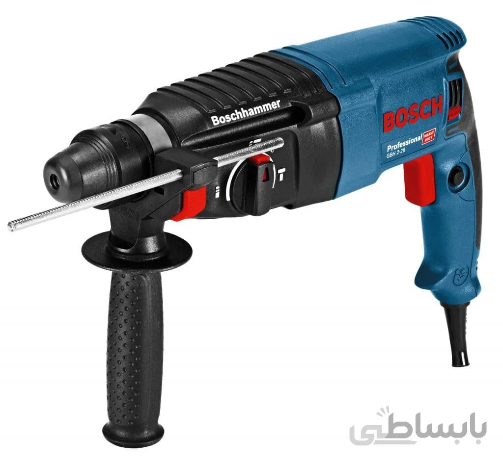 دریل بتن کن GBH 2-26 DRE بوش ا Concrete drill-GBH 2-26 DRE-BOSCH