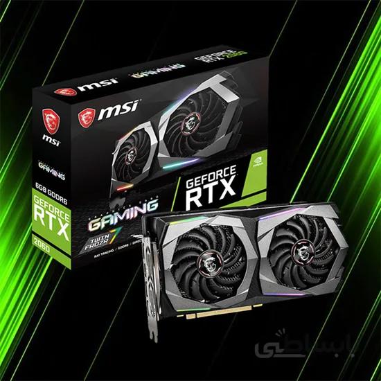 کارت گرافیک ام اس آی GeForce RTX 2060 GAMING — تصویر 1